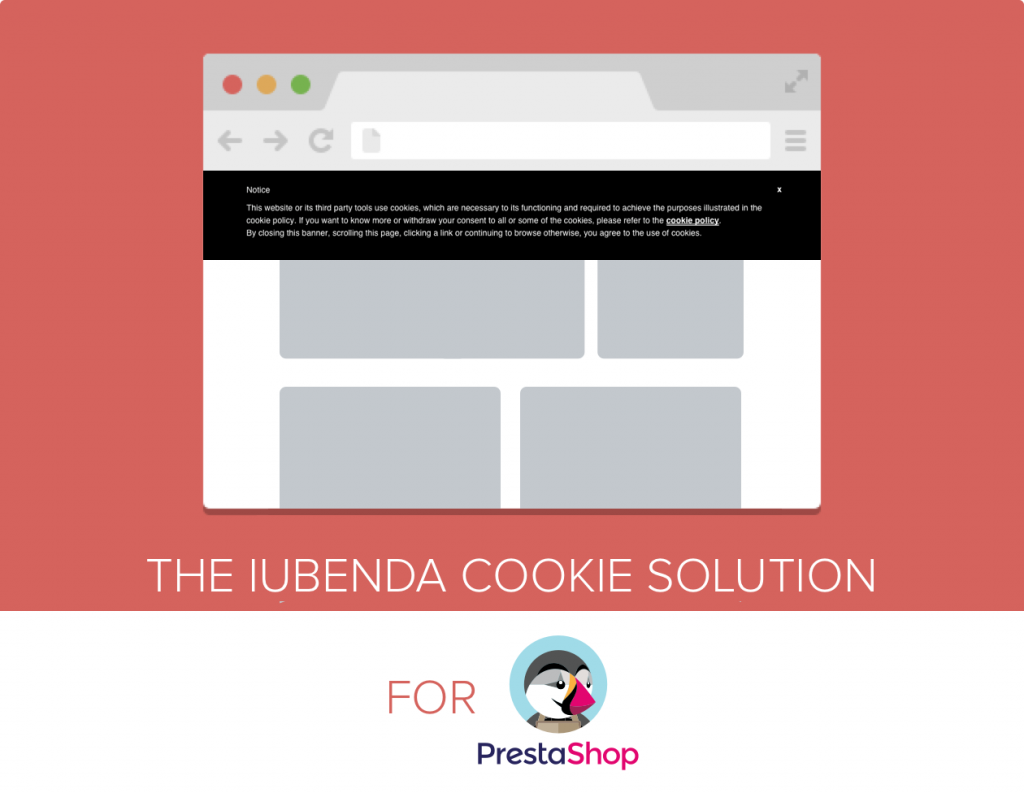 Privacy Controls and Cookie Solution de iubenda para PrestaShop