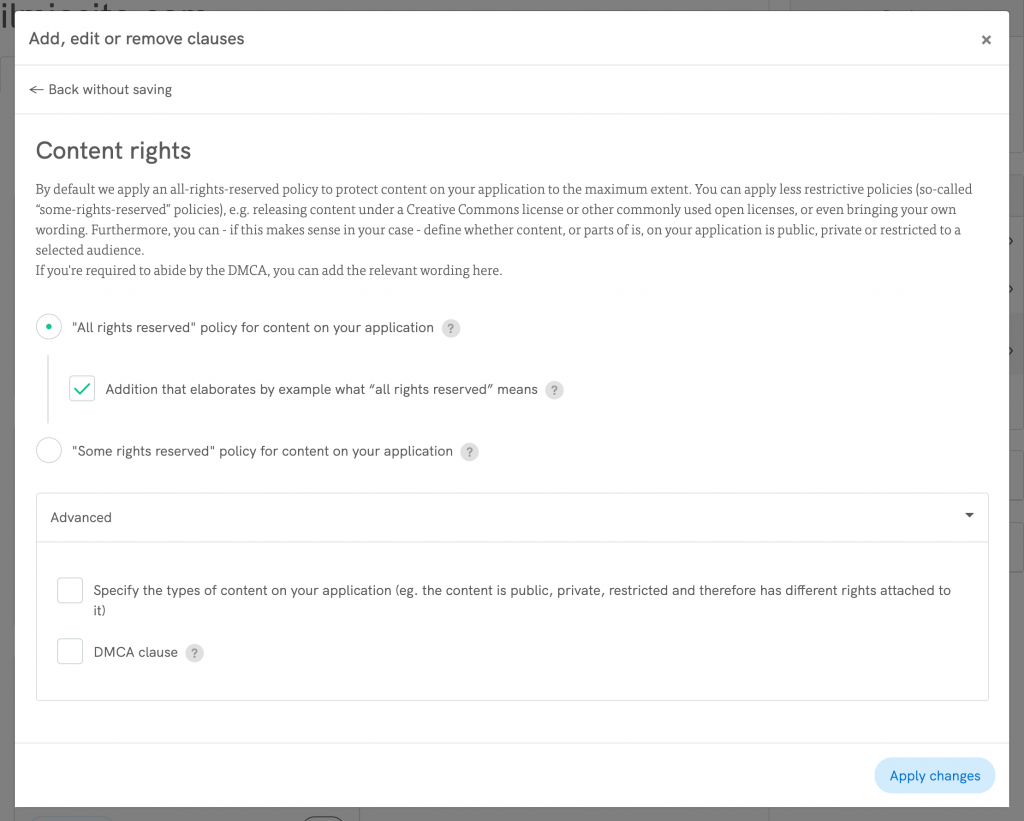 How to copyright your website