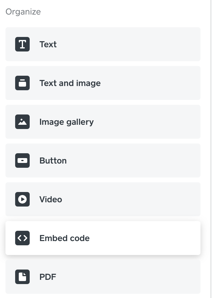 Wie man eine Datenschutzerklärung in Weebly einfügt