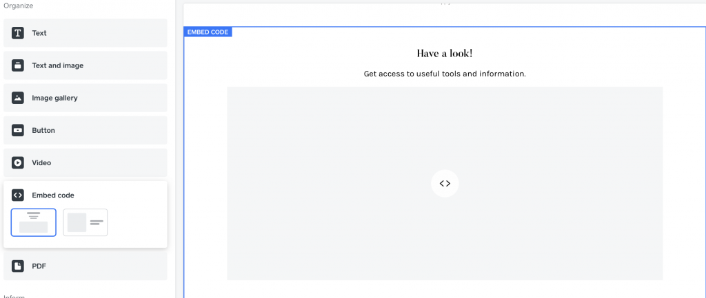 Wie man eine Datenschutzerklärung in Weebly einfügt