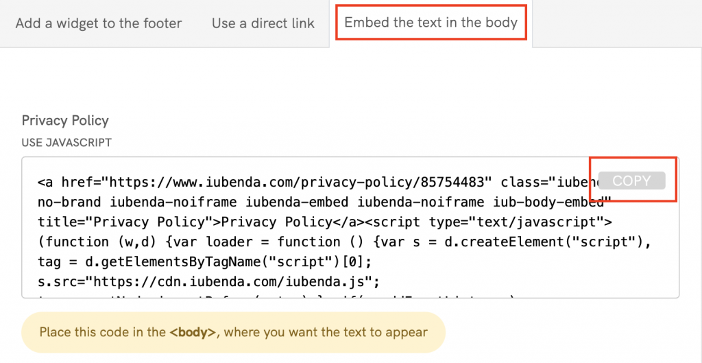 Comment ajouter une politique de confidentialité sur Weebly