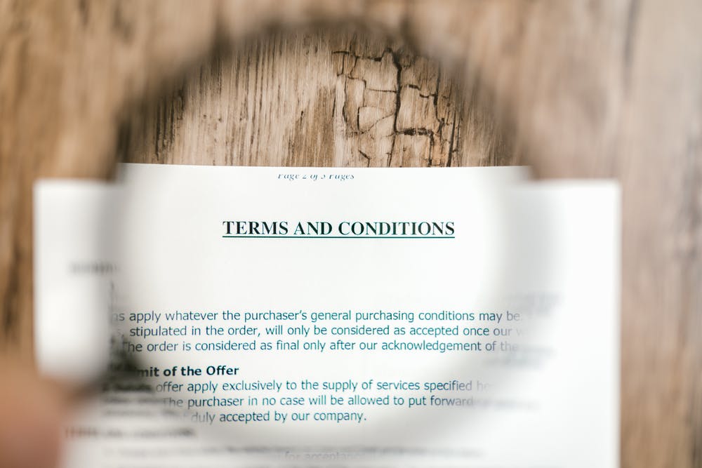 Do I need terms and conditions?