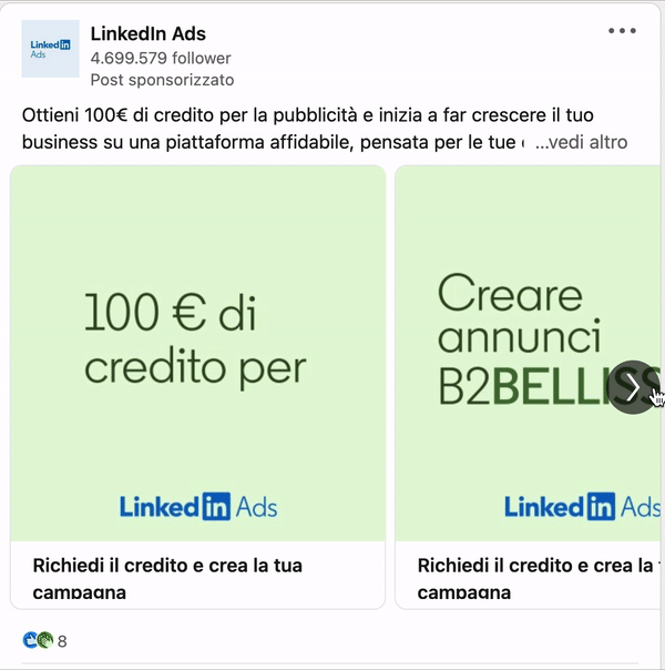 linkedin carousel ad example