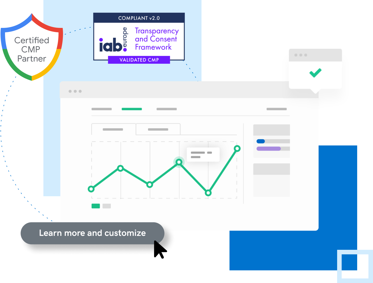 Consent Management Plattform Hero Image