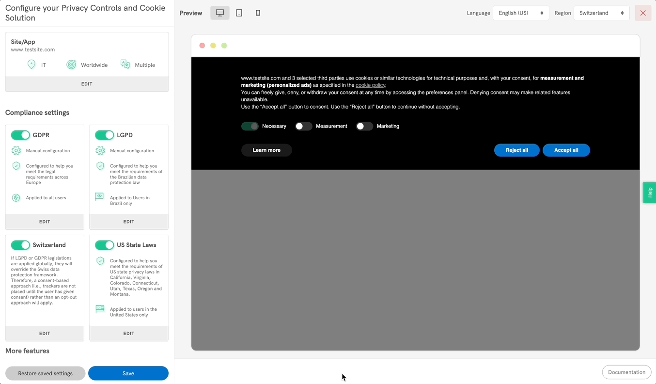 integração com o google da iubenda