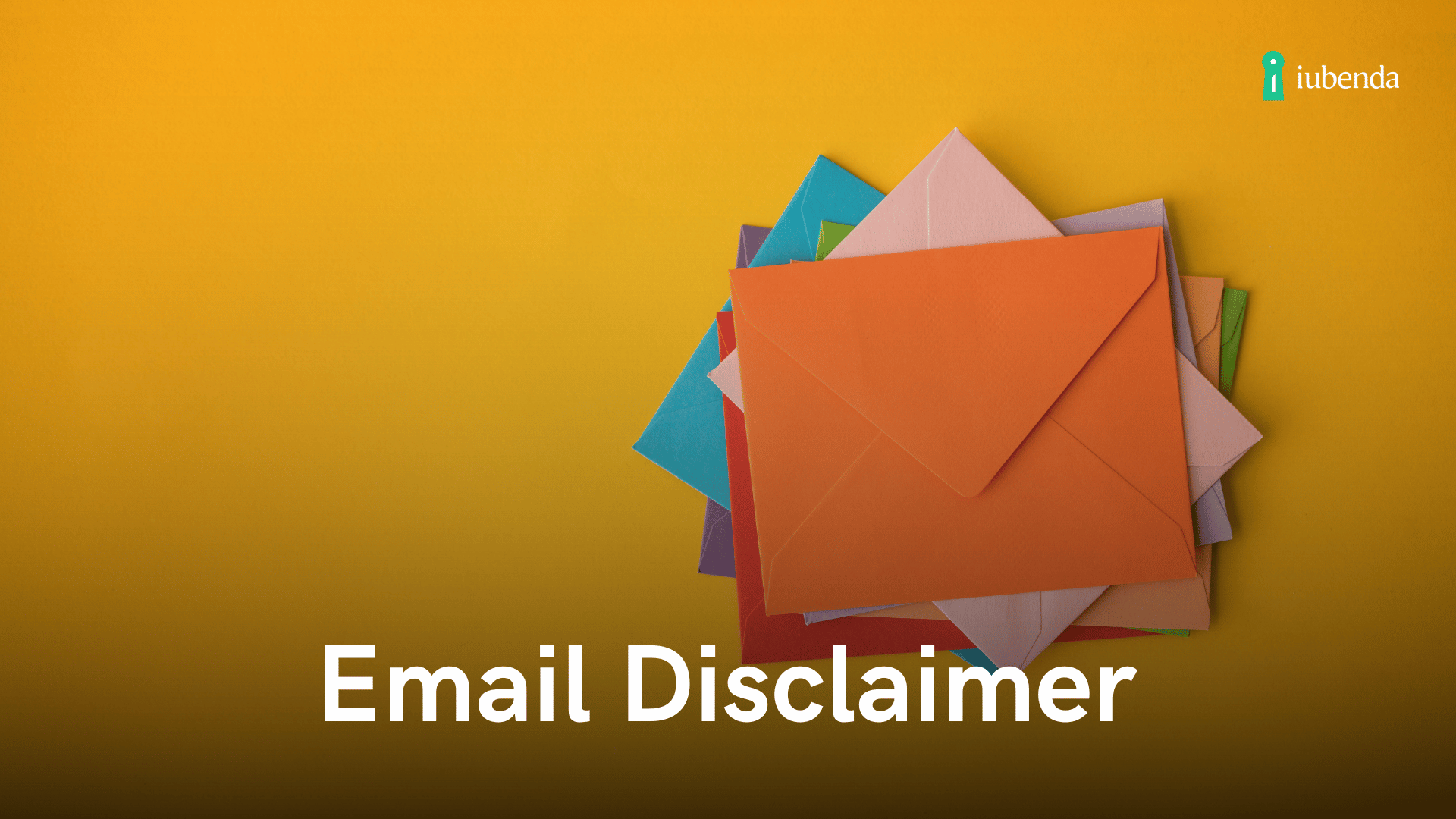 email disclaimer