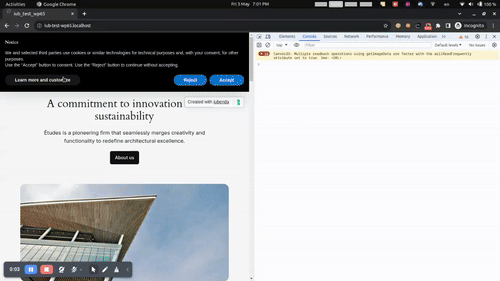 api de consentimento do wp