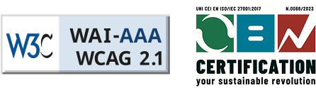 All our products are WCAG Level AAA compliant and iubenda is ISO 27001:2017 compliant