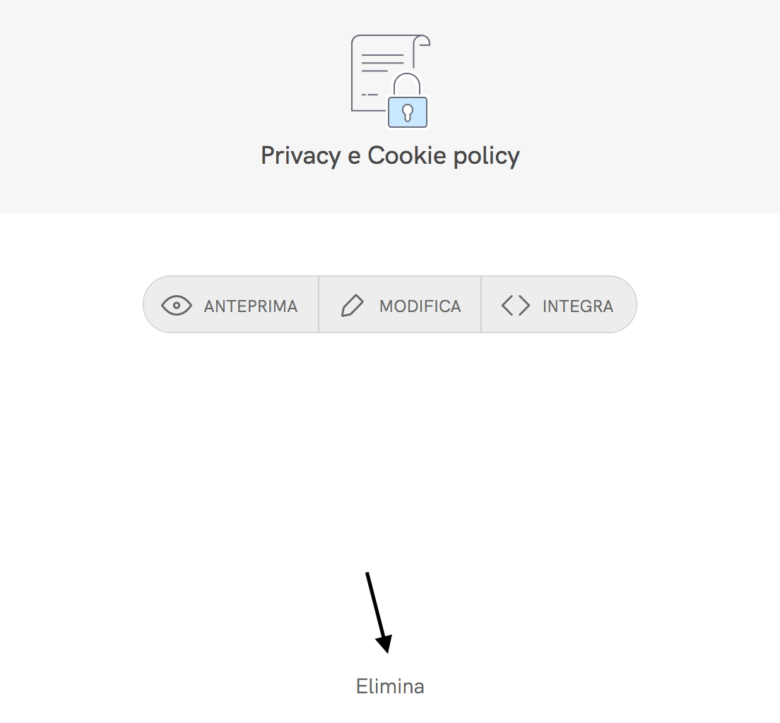 Elimina privacy policy