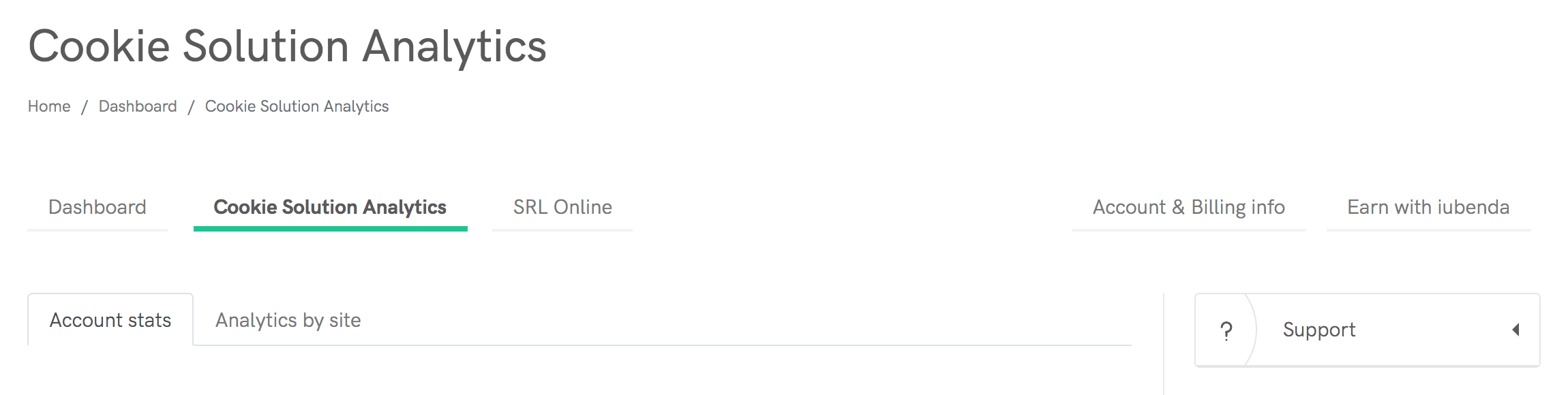 Analyses Cookie Solution