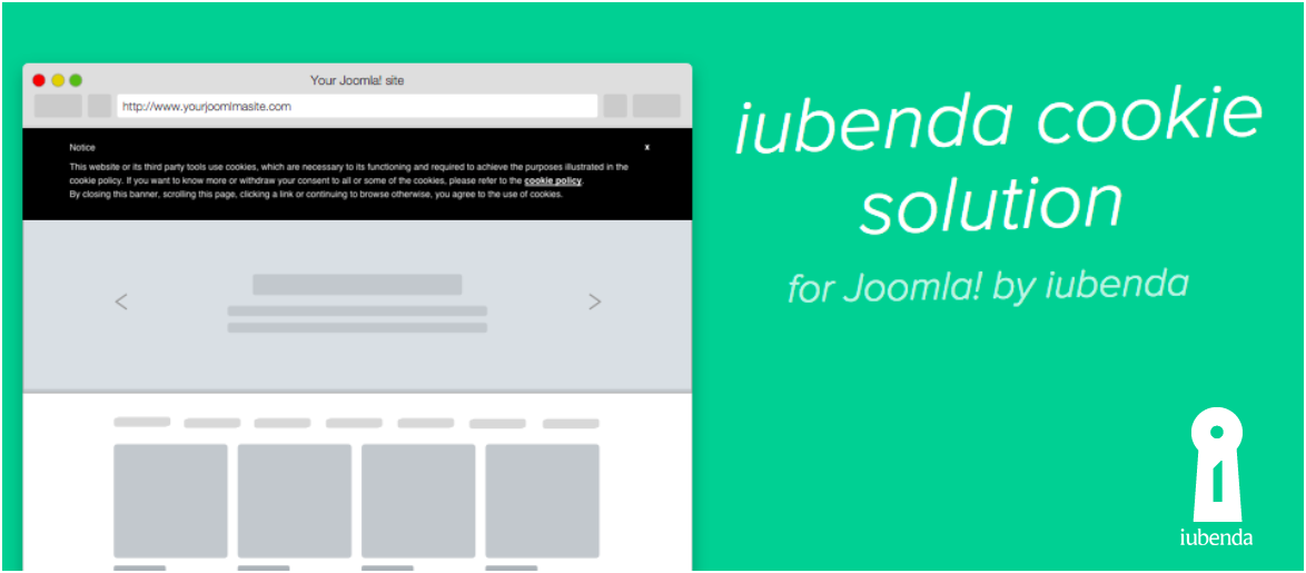 iubenda Cookie Solution for Joomla!