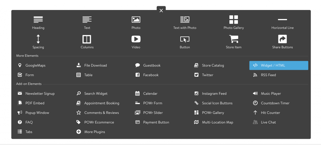 Como adicionar termos e condições ao Jimdo