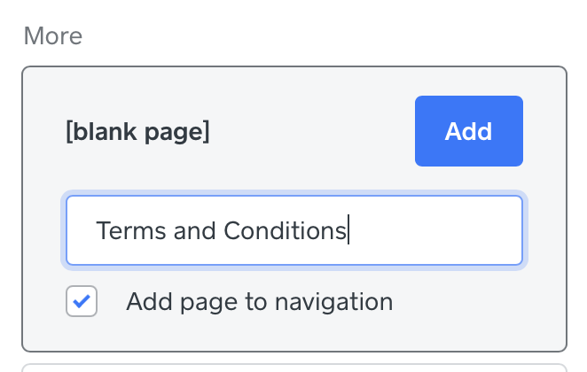Come aggiungere Termini e Condizioni a Weebly