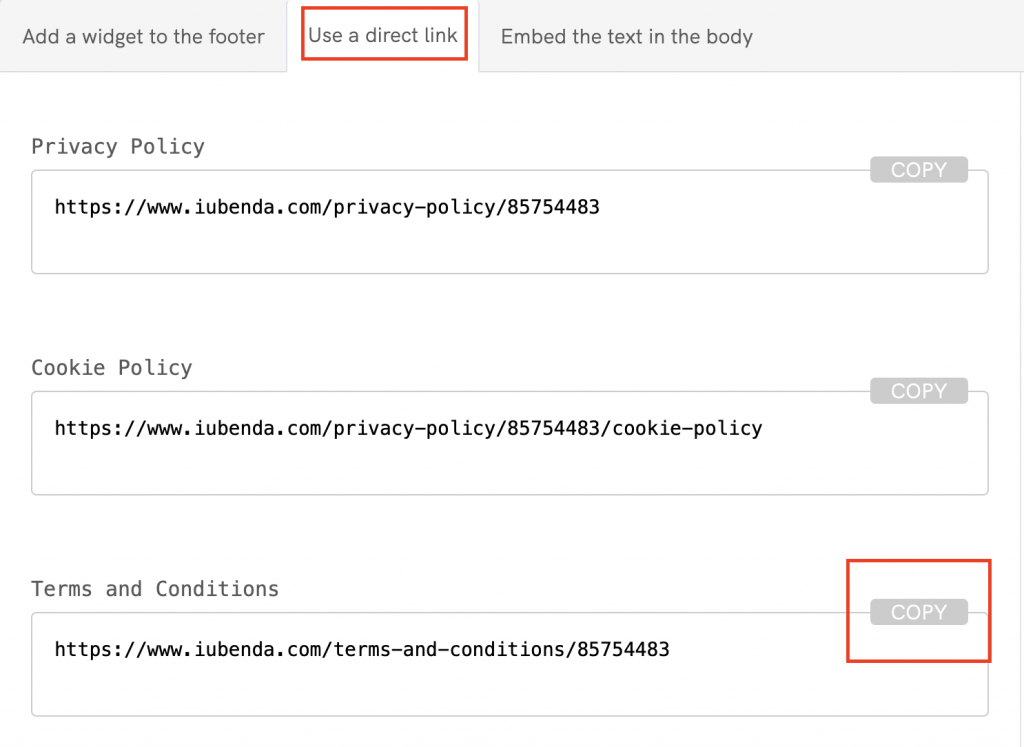 How to add Terms and Conditions on HubSpot