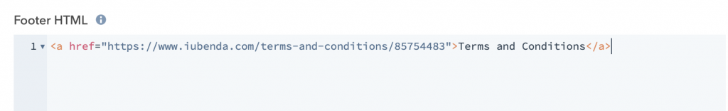 Como adicionar Termos e Condições no HubSpot