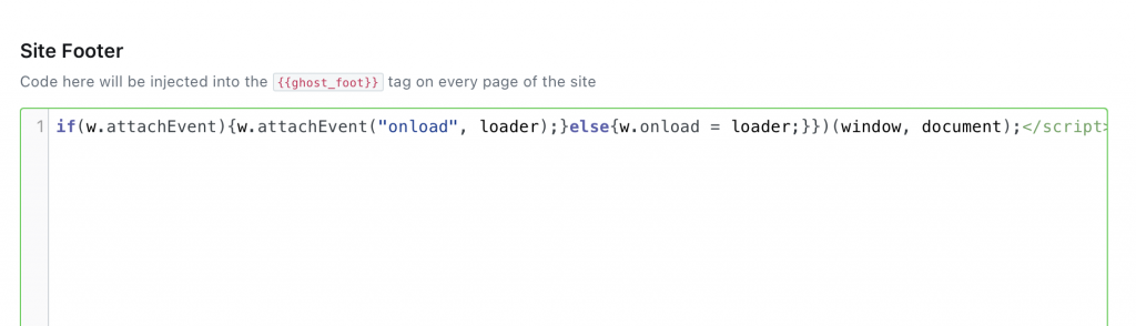 Wie man AGBs auf Ghost einfügt