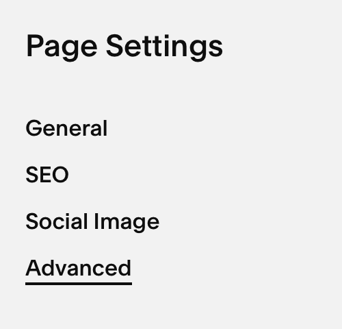 Como adicionar Termos e Condições ao Squarespace