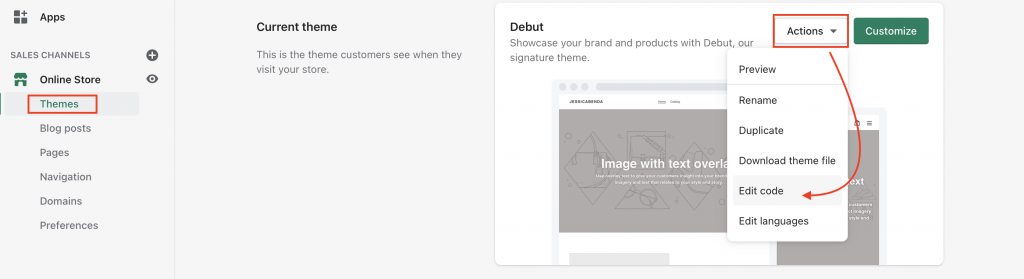 Wie man AGBs auf Shopify einfügt