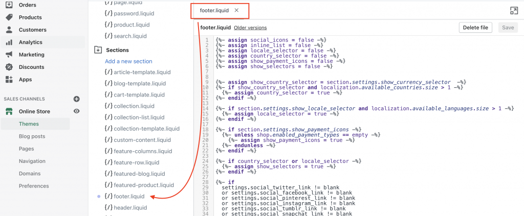 Wie man AGBs auf Shopify einfügt