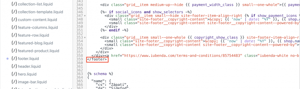 Wie man AGBs auf Shopify einfügt