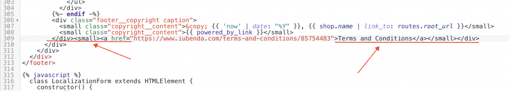 Wie man AGBs auf Shopify einfügt