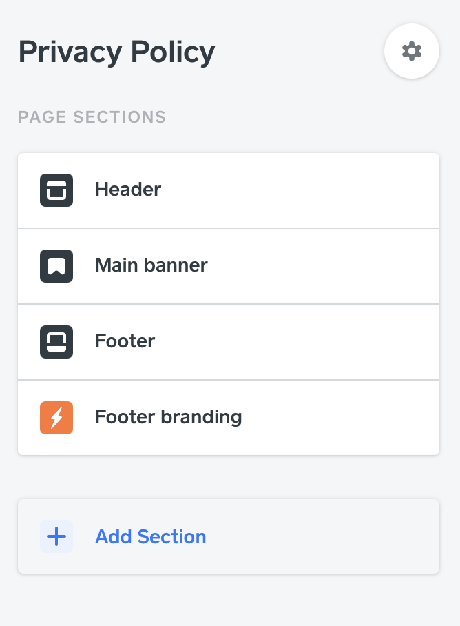 Come aggiungere una privacy policy a Weebly
