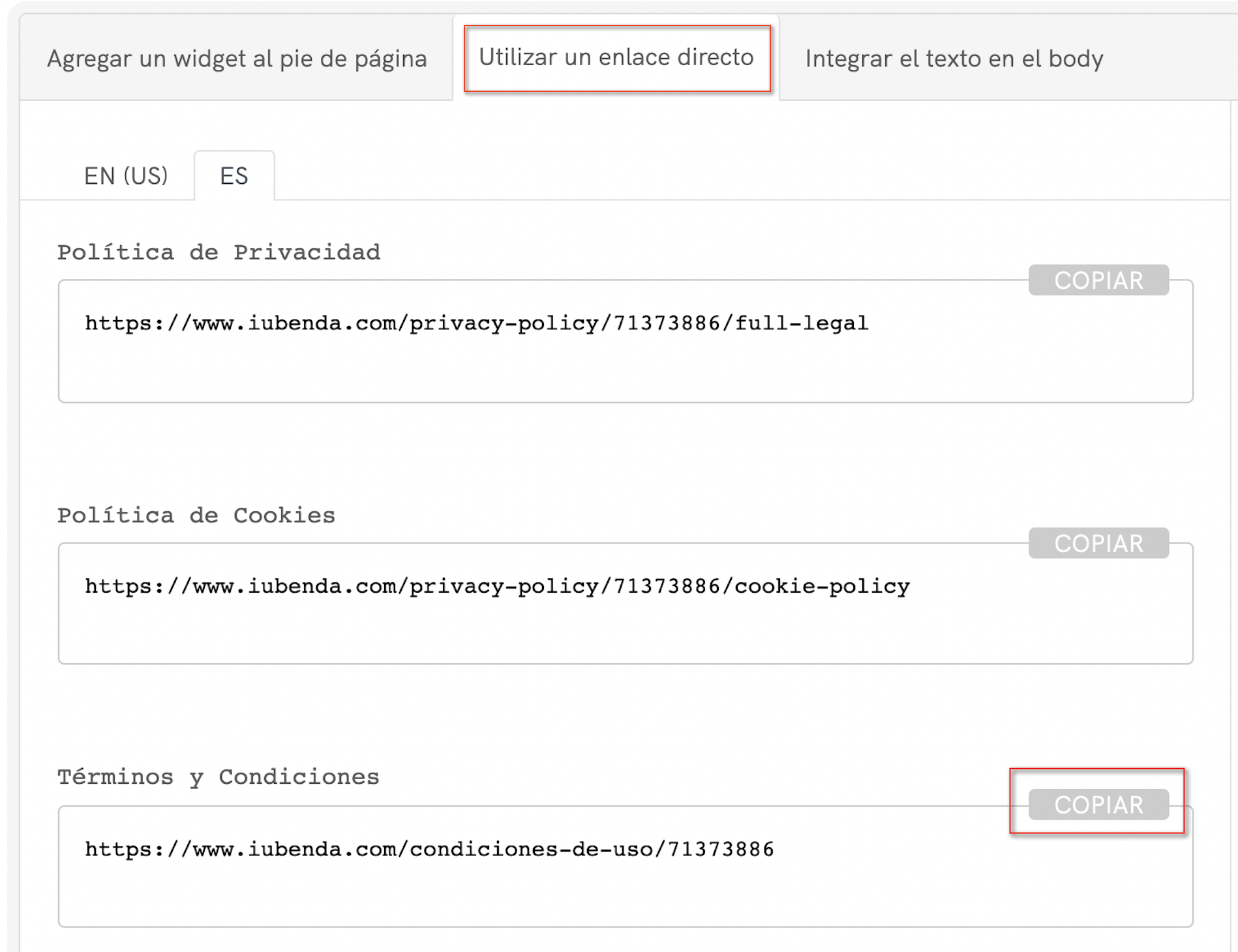 Cómo añadir un documento de Términos y Condiciones en Bigcommerce