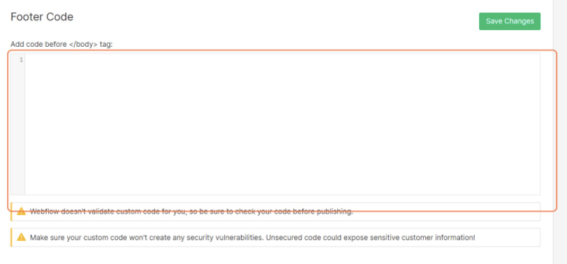 Consent Database para Webflow
