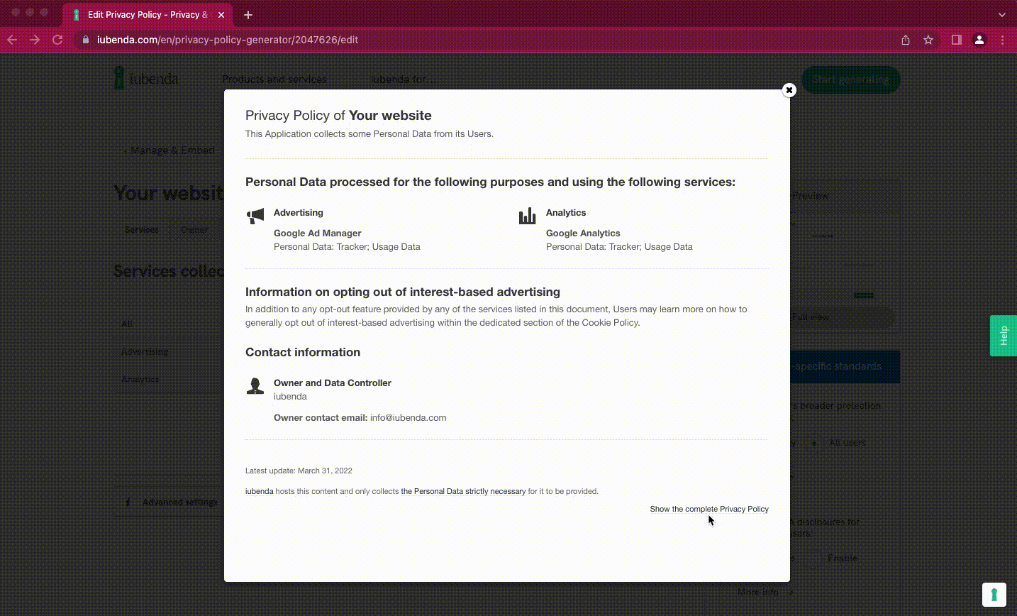 google's partner policy