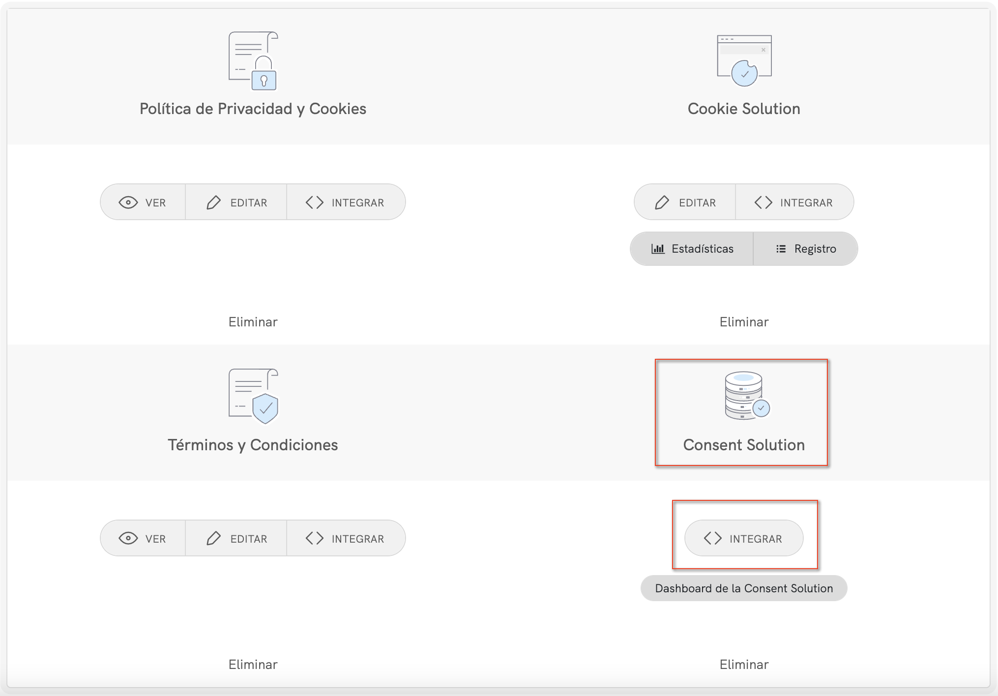 Consent Database para Wix