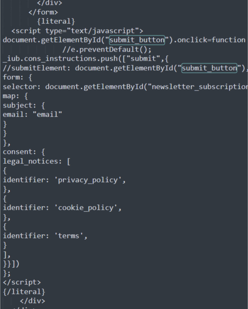 Comment ajouter la Consent Solution iubenda à Prestashop