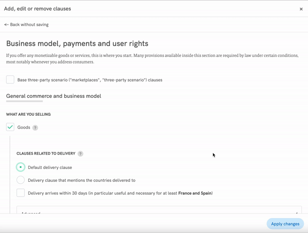 Schifffahrtspolitik iubenda