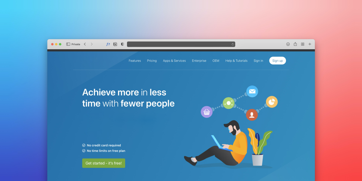 SaaS License example