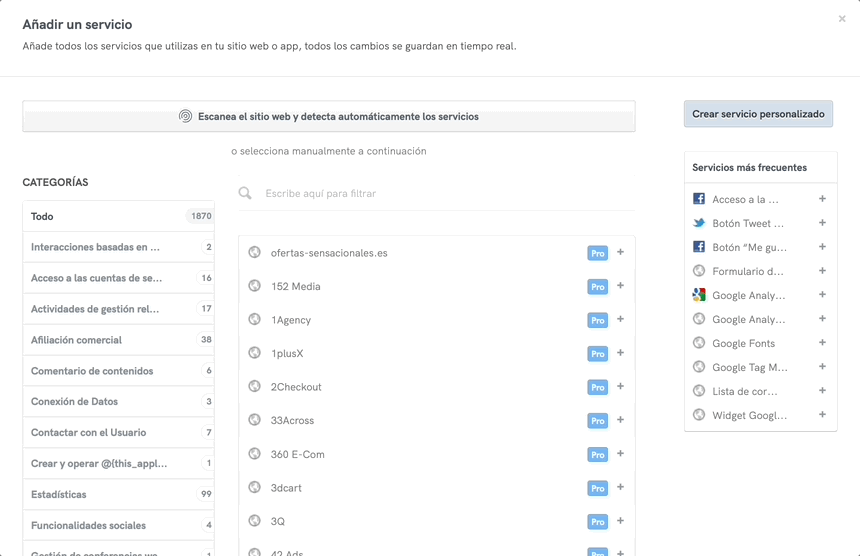 politica de privacidad gratis