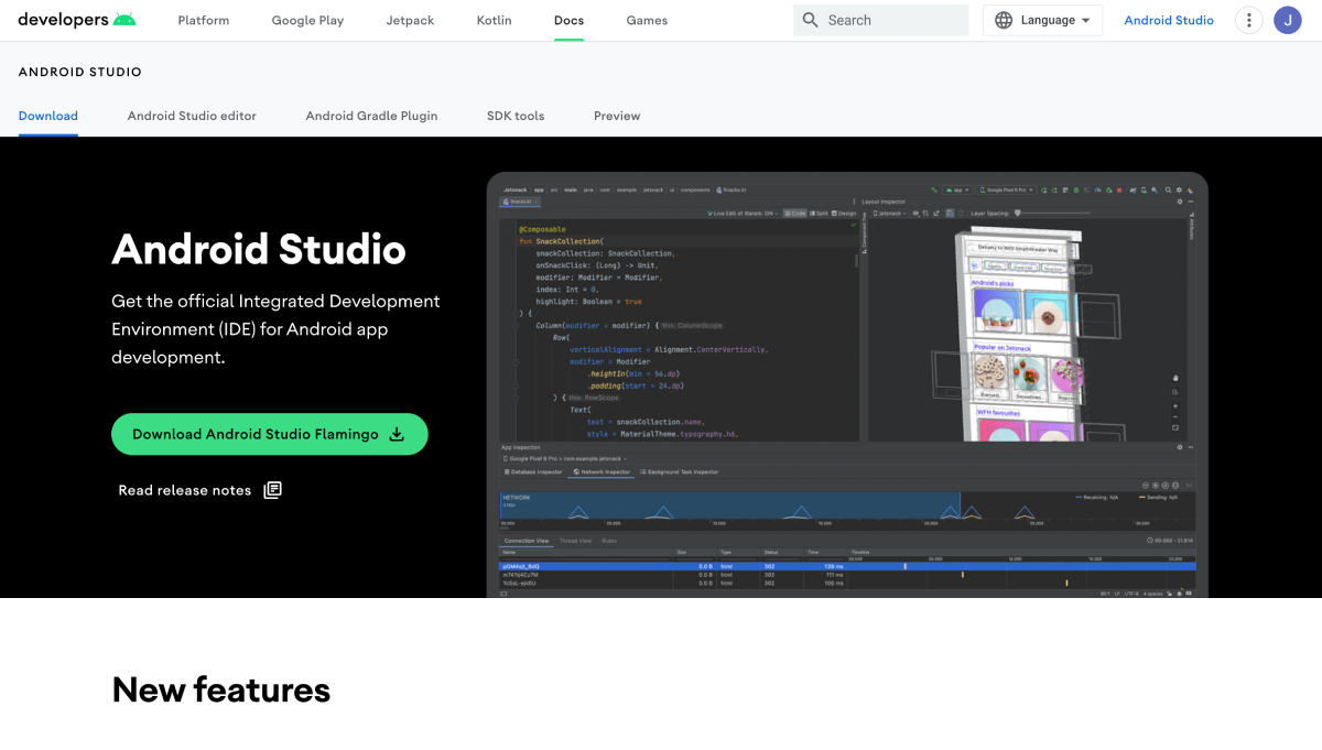 Application Development Platform Android Studio