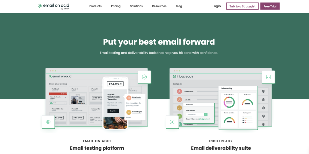 Email on acid - email spam word checker