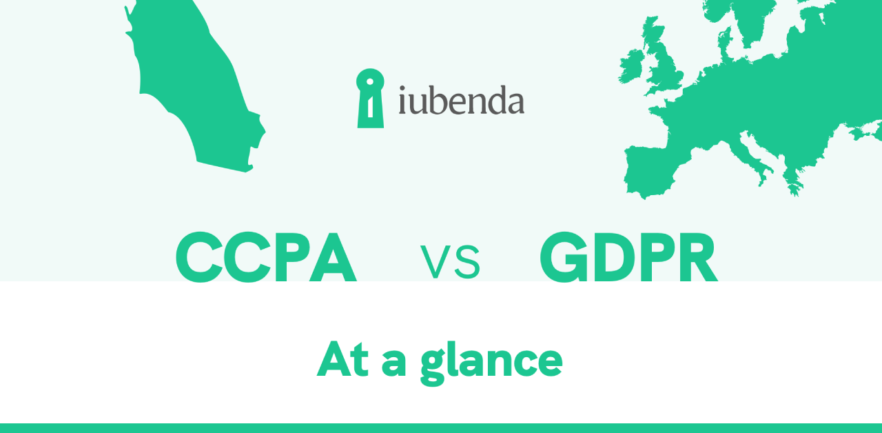 CCPA vs GDPR: What’s the Difference? + Infographic