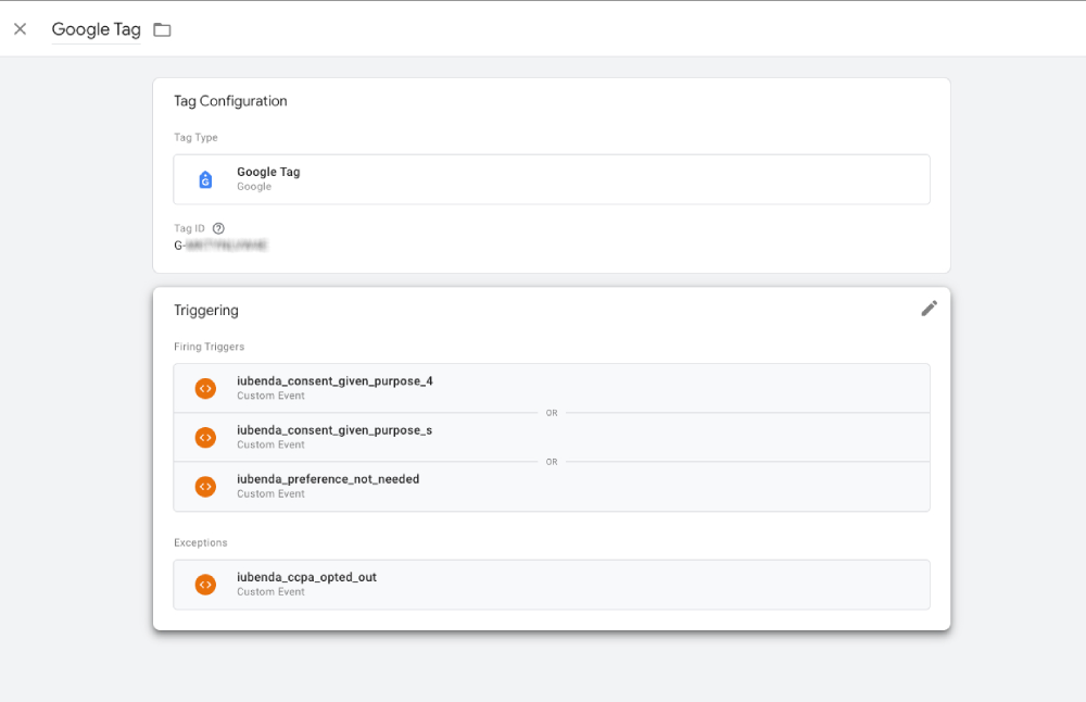 Google Tag Manager - Google Analytics GA4 tag configuration
