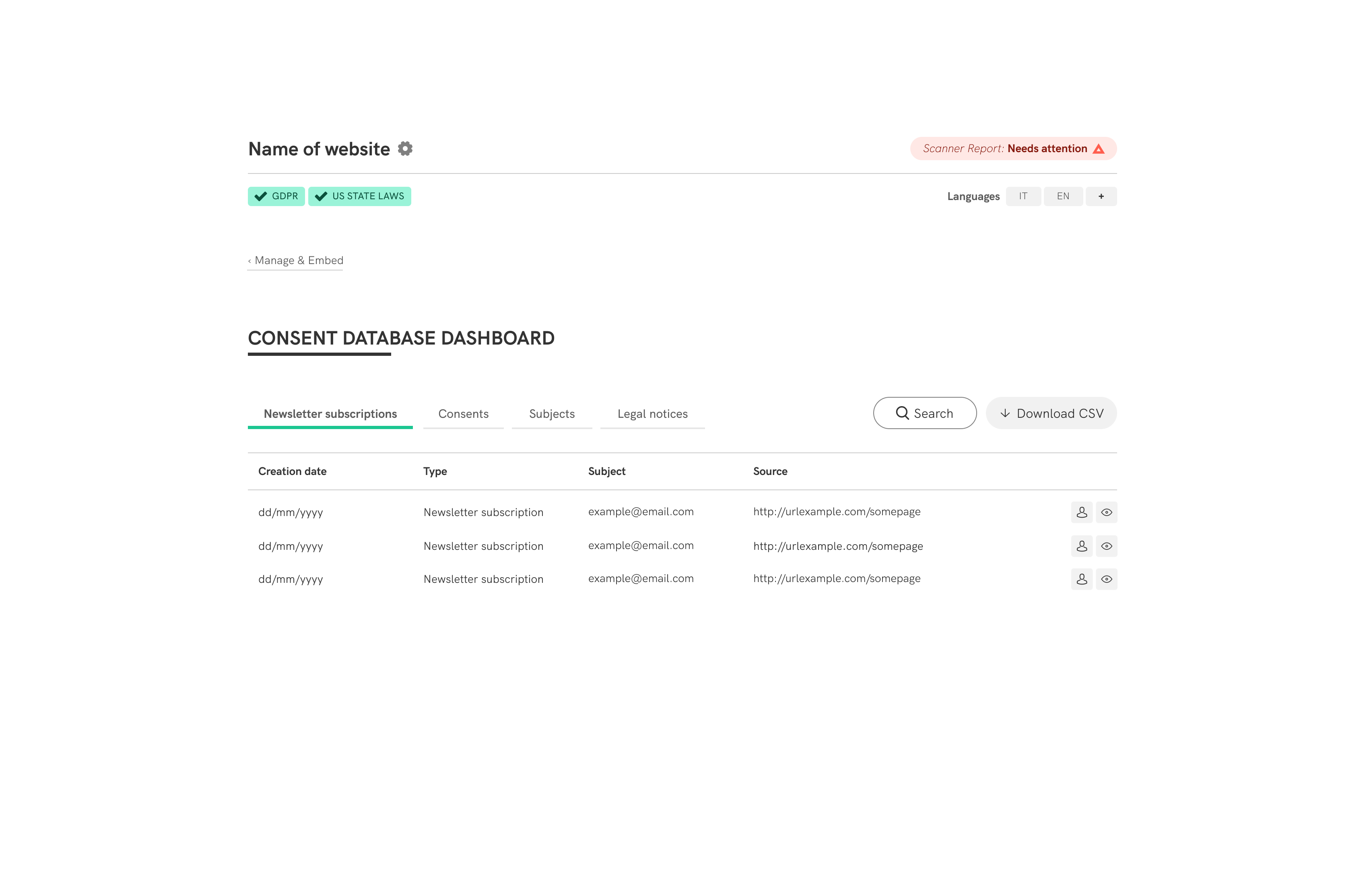 Privacyverklaring vergeleken met Privacybeleid