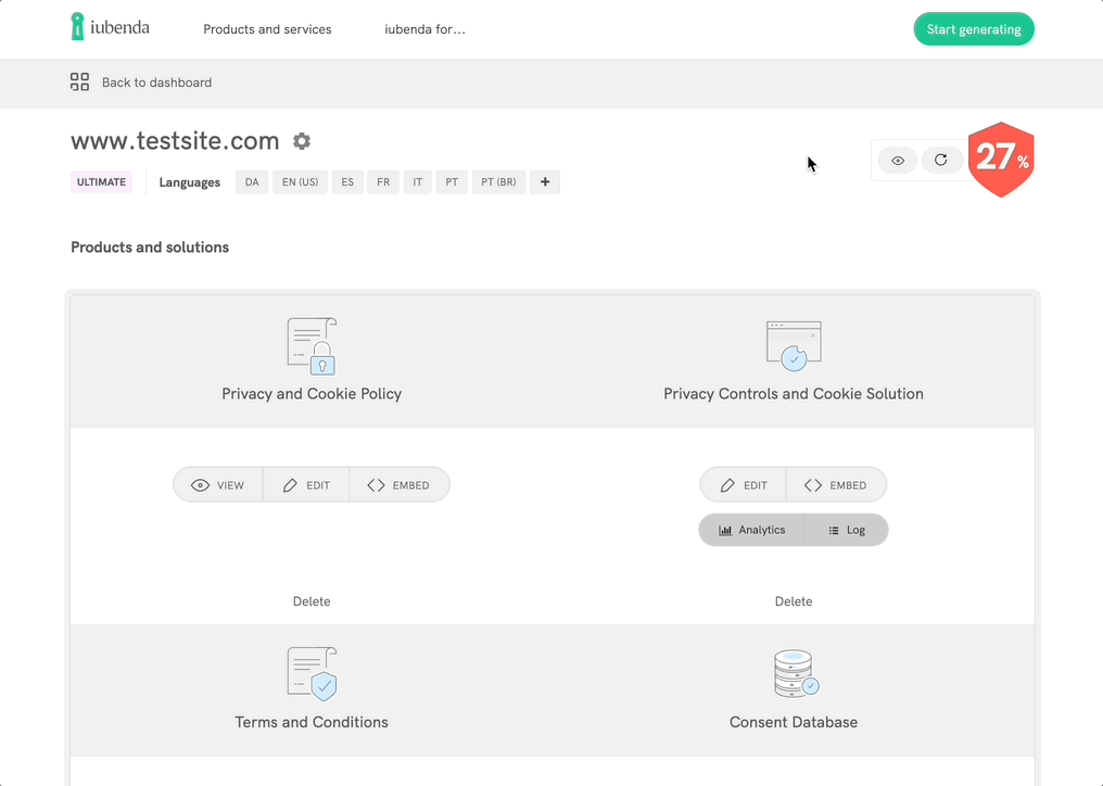 Añade uno o varios idiomas a tus documentos