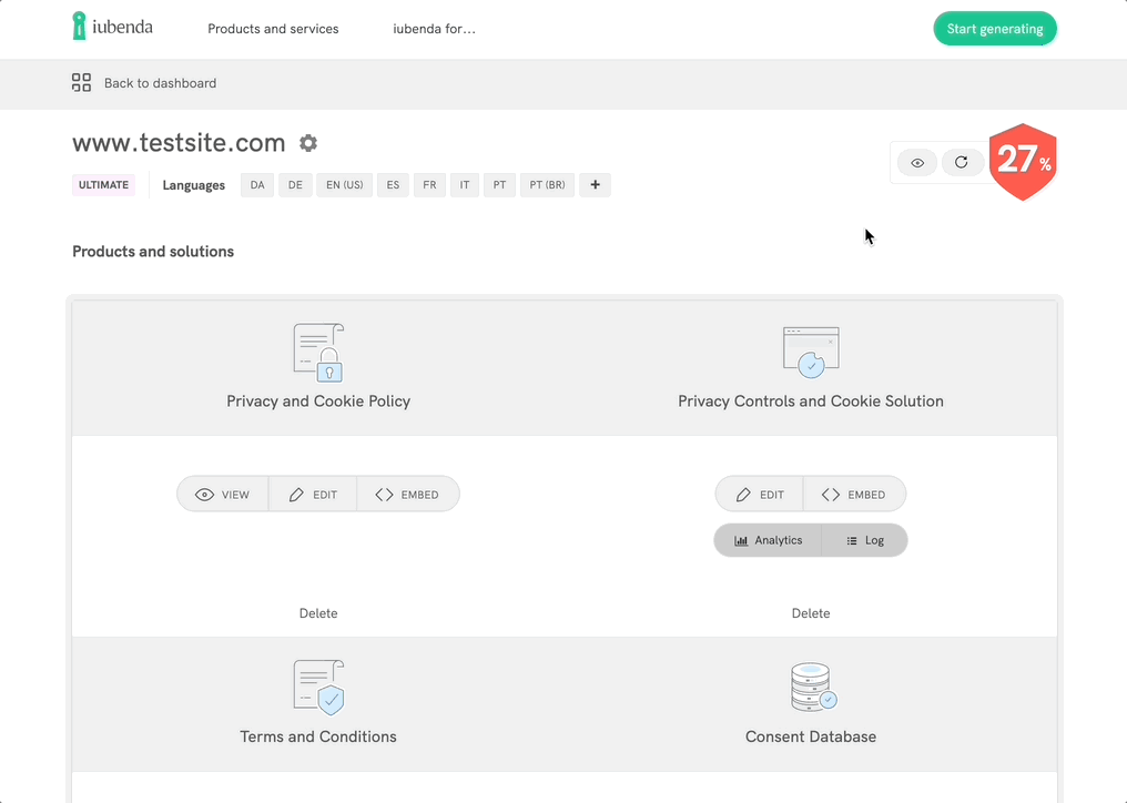 Eliminar un idioma de tus documentos