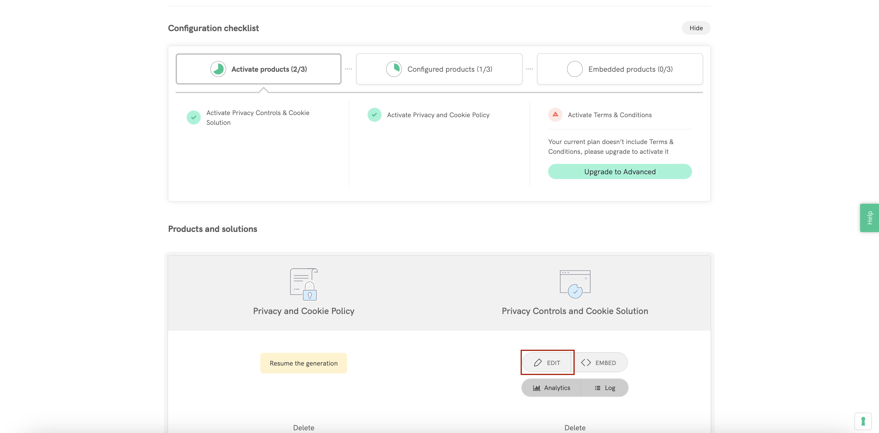 redigering af integration af google CMP med iubenda