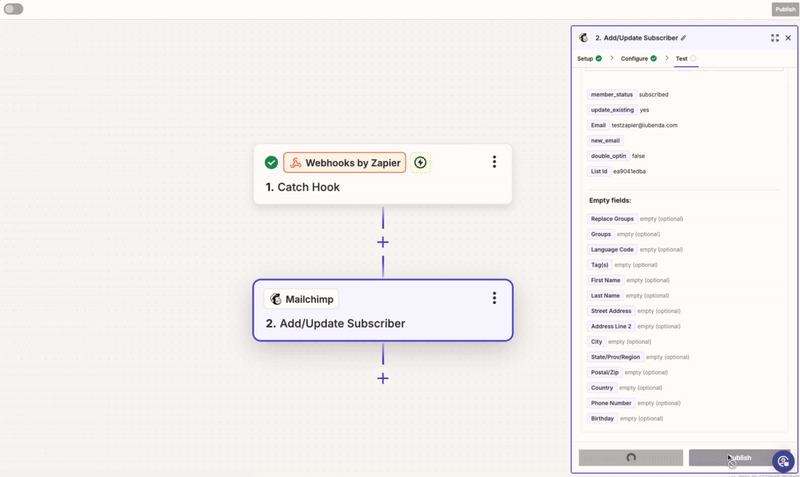 webhooks de zapier 2