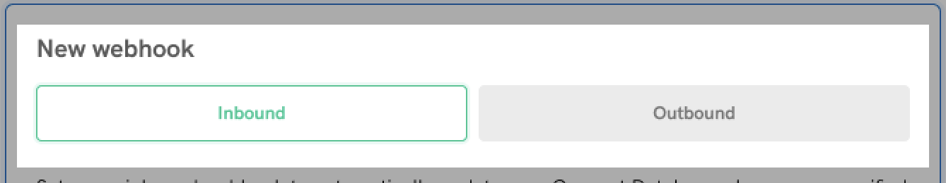 Webhooks iubenda Consent Database