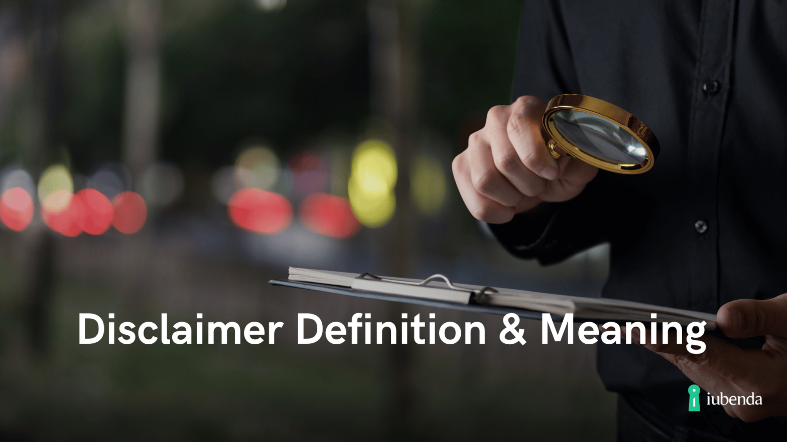 Disclaimer Definition & Meaning