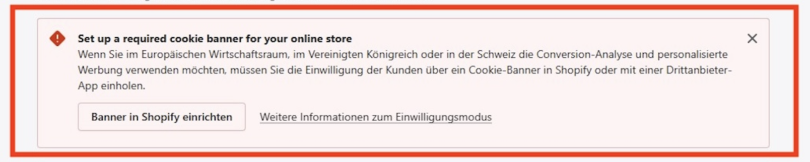 alert google youtube app shopify