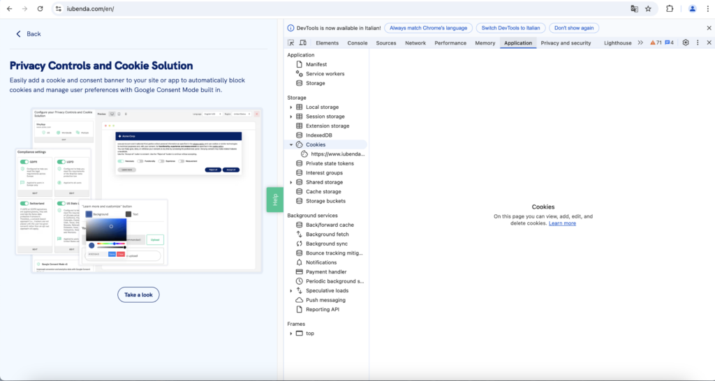 cookies in google chrome